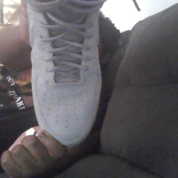 gray high top air force ones - Picture 3 of 5